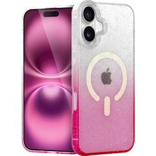 Buğz Iphone 16 Pummel Shiny Magsafe Kapak - Pembe