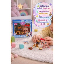Toyfest Littlest Pet Shop Minişler 2’li Figür Seti S4 Danua Köpek Dakhund Köpek Koleksiyon Oyuncak