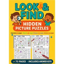 Farcy 70 Sayfa Bak-Bul Oyun Sayfaları Worksheet Motor Becerici Geliştirme A4 Sayfaları