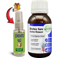 Detos Detox Care 1 Kutu 15 Günlük Pratik Şurup Formülü + Çörek Otu Masaj Yağı 30 ml
