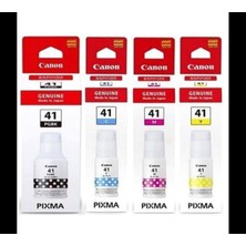 Canon Gı-41 Pixma G3460 4 Renk Orjinal Mürekkep Seti AIU26