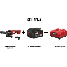 Skil Skıl Set-3 (Skıl Powertools 3922CA Avuç Taşlama 115 Mm+Skıl 3104AA 4,ah Li Batarya Promo+Skıl 3122AA 2,4 A Şarj Cihazı)