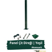 Telfence Panel Çit Direği , Montaj Aksesuarları Dahil