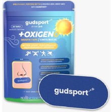 Gudsport® Ağız Bandı - Gudslip - 30 Adet Ağız Bandı - Burundan Solunumu Destekleyen ve Antrenman Kalitesini Artıran Hipoalerjenik Yapıştırıcı - Spor Kullanımı Için Rahat ve Güvenli