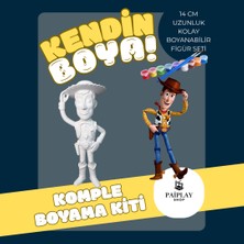 Oyuncak Hikayesi(Toy Story) Kovboy Woody! - Boyama Seti ve Woody Figürü