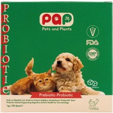 Pets And Plants Kedi ve Köpekler Için Sindirim Sistemi Sağlığı Destekleyen Probiotic Toz Karışım