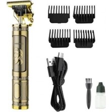 MiraLive PS-033 Çelik Kasa Profesyonel T-Bıçak Saç Sakal Ense ve Çizim Tıraş Makinesi