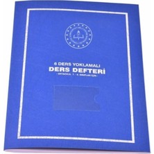 Gülpaş Ders Defteri Yoklamalı Ders Defteri 6 Ders Plastik Kapak 25X35Cm 424