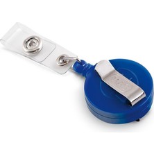 Sarff Yoyo Klipsli Ekonomik Yuvarlak Mavi 15311049 (25 Li Paket)