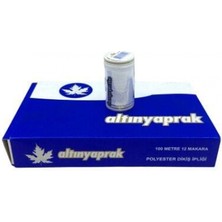 MiraLive 12 Parça Beyaz 100 mt Dikiş Iplik