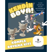 Tom ve Jerry - Boyama Seti ve Tom ve Jerry Figürü