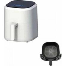 MiraLive Hava Fritözü 4l Airfryer Pratik Uzun Ömürlü Yağsız Pişirme Taşınabilir