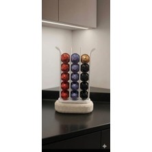 Rivon Desing RİVON DESİNG TOFFE NESPRESSO KAHVE DÖNER STANDLI (KÜÇÜK KAPSÜL)