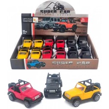 Duman Oyuncak Çekbırak Plastik Arazi Aracı 168M-1 (Karışık Renk 1 Adet)