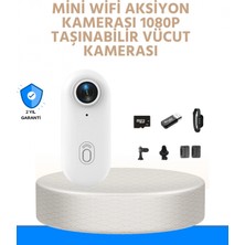 MiraLive Suya ve Darbeye Dayanıklı Kompakt Spor Kamera 1080P