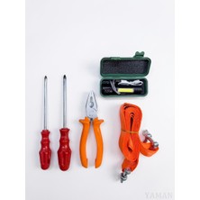 Yaman Trafik Seti Yeni Müfredata Uygun Çeki Halatı Fener Pense Tornavida