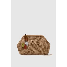 Oggo Hasır Midium Clutch & Çapraz Çanta
