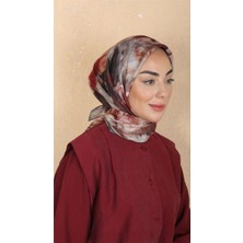 Lo'cella Pamuklu Soft Eşarp 4552-4 Tozlu Kahve