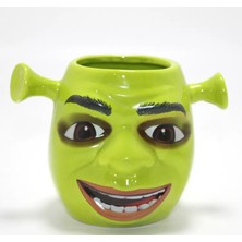 Fta Ticaret 3D Shrek Tasarımı Porselen Kupa Bardak