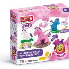  lets l8494 tiny minik arkadaşım set 3 75 gr oyun hamuru