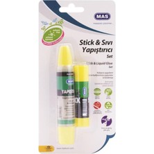  mas kartelada stick yapıştırıcı + sıvı yapıştırıcı seti 2071