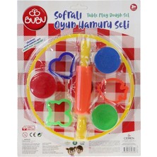  bu-bu oyun hamuru seti sofralı 3x15 gram bubu-oh0002