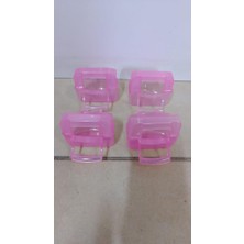 Netx 4 Adet Pembe Lüks Muhabbet Yemlik Kristal