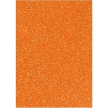 Ticon Simli Fon Kartonu 50X70Cm Turuncu 139660 (10 Lu Paket)