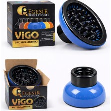 Egesir Profesyonel Egesir Dalgalandırıcı Vigo Başlık Difüzör Saç Kurutma Fön Makinesi Başlığı Profesyonel(Mavi)