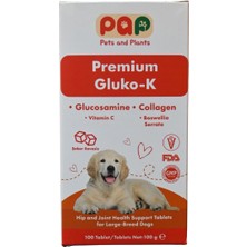 Pets and Plants Büyük Irk Köpek Glukozamin Kondroitin MSM - Eklem Ve Kalça Sağlığı Destekleyici 100 Tablet