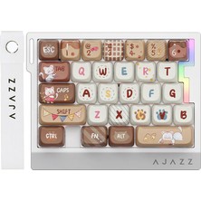 Ajazz AK029 Tek El Kablolu Manyetik Switch Oyun Klavyesi- Rgb-29 TUŞ-8000 Hz