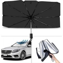 MiraLive Yeni Nesil Tüm Araç Modellerine Uygun Oto Şemsiye Katlanabilir Uv Işınlarına Karşı