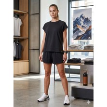 CGA Bisiklet Yaka T-Shirt Şort Modal Takım