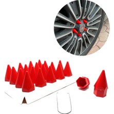 TKÇ Ieg™ Sivri Mermi Bijon Kapağı Sökme Aparatlı Kırmızı 19MM