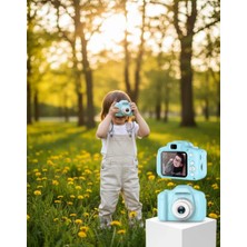 MiraLive Mavi Şarjlı Mini Kamera Hd Video Fotoğraf Çekimli Genişletilebilir Hafızalı