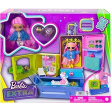 Barbie Oyuncak Extra Mini Bebekler ve Hayvan Dostlarının Seyahat Maceraları Hdy91