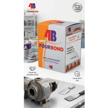 FourBond A Plastik Çelik Epoksi Macun 500 gr - Devcon A Muadili