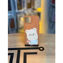 Avcı Teknoloji Market iPhone 13 / 14 Uyumlu Sevimli Hayvan Figürlü Yumuşak Silikon Telefon Kılıfı