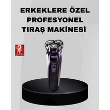 MiraLive Profesyonel Şarjlı Tıraş Makinesi Ayarlanabilir Başlıklı Kablosuz