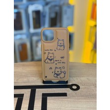 Avcı Teknoloji Market iPhone 13 / 14 Uyumlu Sevimli Hayvan Figürlü Yumuşak Silikon Telefon Kılıfı