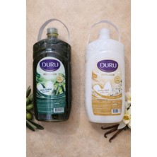 Durumutluluk Serisi Zeytin Bahçesi 3 Lt + Vanilya 3 Lt. Sıvı Sabun