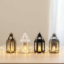 MiraLive Ramazan Temalı Büyük Altıgen Açık Kubbe LED Lamba