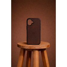 Maderiva Leather Iphone-17-Deri-Kaplamali-Premium-Telefon-Kilifi-El-Isciligi