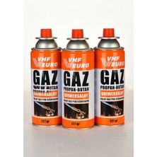 MiraLive Remtas Vmf Eurogaz Kamp Ocak Gazı Valfli Kartuş 227GR - 3 Adet