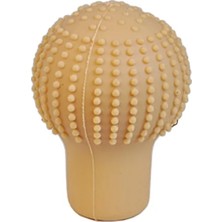 TKÇ Ieg™ Silikon Vites Topuzu Kılıfı Masajlı Yuvarlak Bej