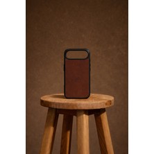 iPhone 17 Air Deri Kaplamalı Premium Telefon Kılıfı – El Işçiliği