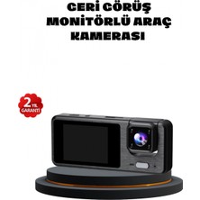 MiraLive 3 Kameralı Araç Dvr 1080P Ön + Hd Arka + Iç Kamera Döngü Kayıt 2’’ Ekran