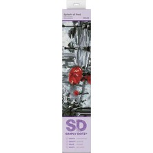 Dıamond Dotz SD5.405 Splash Of Red 30X40 cm Boncuk Tablo Kiti