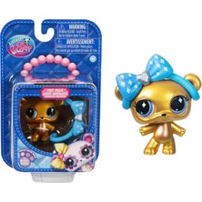 Littlest Pet Shop Minişler Tekli Paket S4 - 230 - Altın Ayı (Chase)