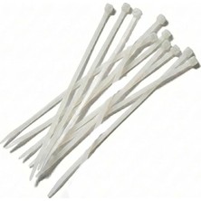 TKÇ Ieg™ Kablo Bağı Kelepçe Cırt 4,8X400MM 10'lu Beyaz